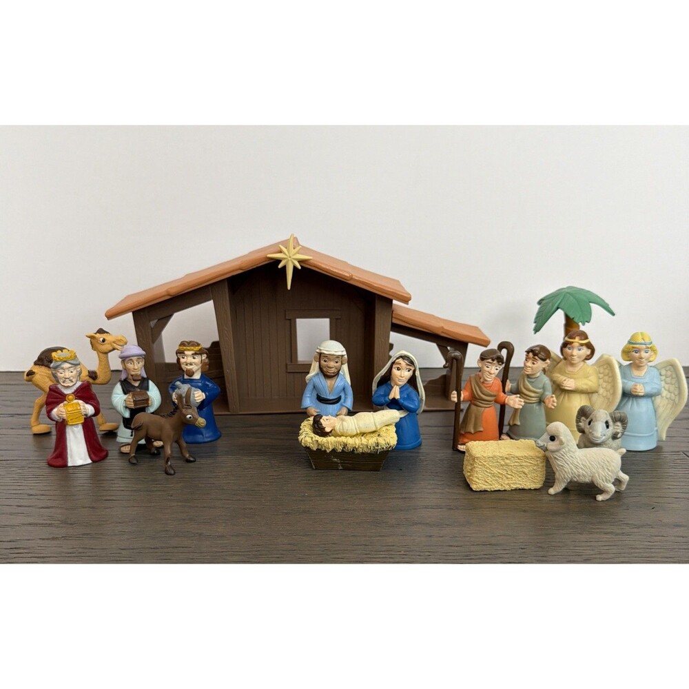 Tales Of Glory Children's THE NATIVITY Set Bible Lot Complete Set No Box